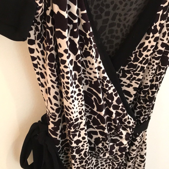 Alberto Makali wrap dress animal print size 2 - Picture 4 of 7